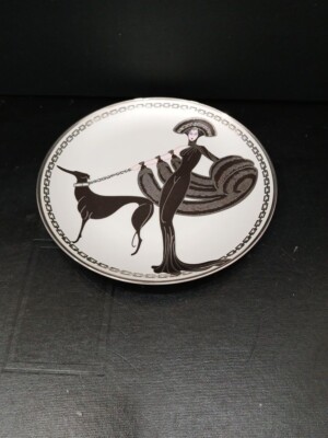 Franklin Mint House of Erte Symphony In Black Limited Edition