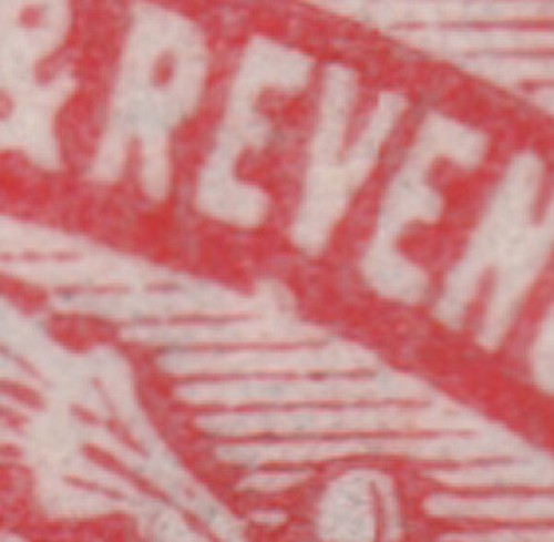 1902 DLR SG219n 1d SCARLET CONTROL H8 VARIETY DOT UNDER V UNMOUNTED MINT MNH - Picture 2 of 2