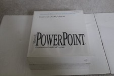 Vintage PC Software Microsoft PowerPoint Gateway 3.5" disks Sealed Brand new