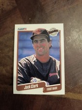 JACK CLARK 1990 FLEER #152 FREE SHIPPING