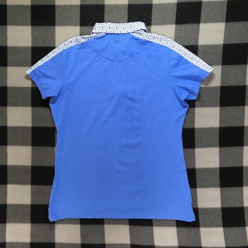 Peter Millar Performance Polo Shirt Women's Medium Pinehurst No. 2 Logo UPF 50+ - Picture 9 of 14