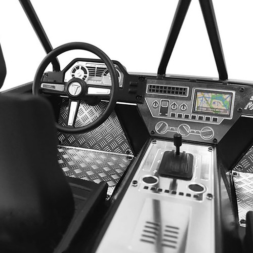 Metal RC Car Shell Frame Interior Set for RC4WD 1/10 TF2 Mojave 2-doors Version. - Picture 4 of 5