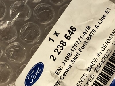 FORD FIESTA MK8 LIPPE FRONTSTOßSTANGE NEU ORIGINAL 2238646 D | eBay 