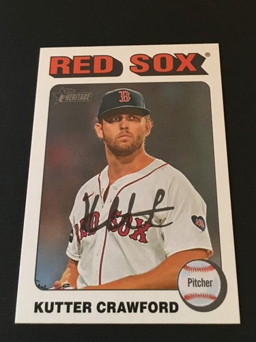 2024 Topps Heritage High Number Kutter Crawford White Border- Card # 631 - Bild 1 von 2
