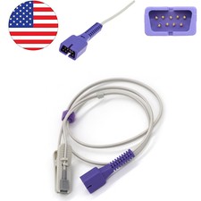 US Fit For 9Pin Adult Ear Clip Oximetry Probe DB9 Oximetry Probe SPO2 Sensor