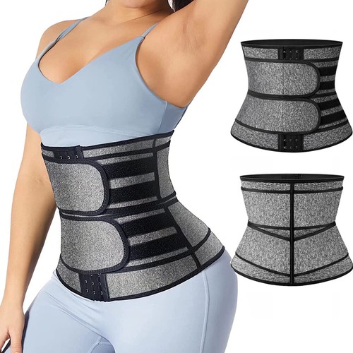 Women Waist Trainer Corset Sauna Sweat Weight Loss Body Shaper Gym Shapewear US - 第 31/35 張圖片
