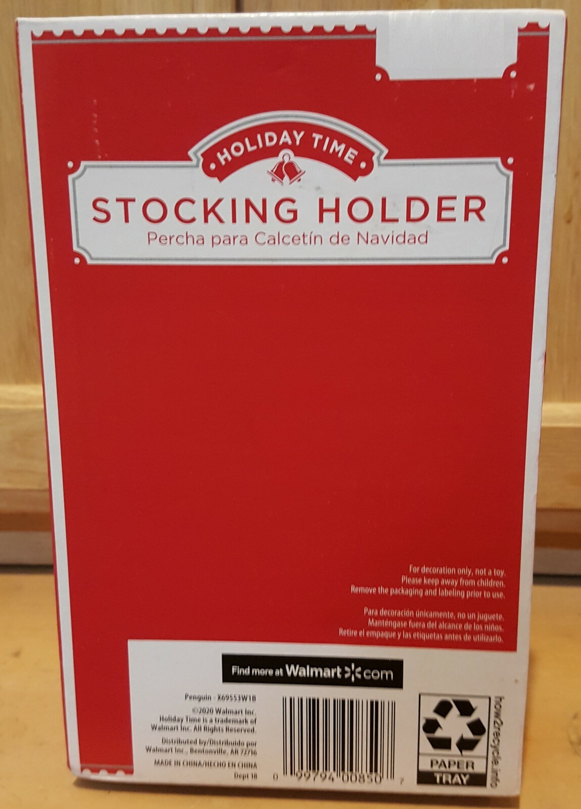 Natural Stone/Polyresin Heavy Peguin Stocking Holder Christmas Decor eBay