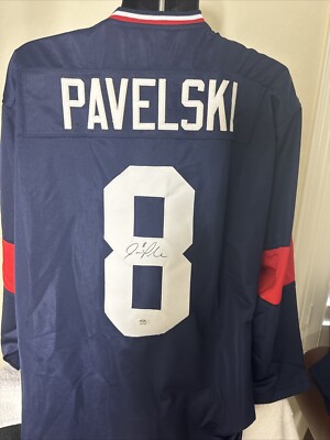 JOE PAVELSKI AUTOGRAPHED SIGNED USA OLYMPIC JERSEY PSA DNA AUTHENTICATED 