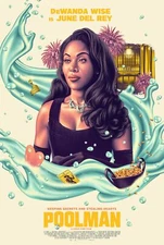 2024 Promo Film Poster Print "Poolman" Chris Pine DeWanda Wise Wall Decor Gift