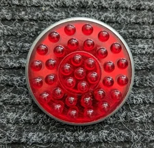 Vintage Bicycle NOS Rear Reflector 3" GULCO Red Bubble Style - Chas Gullotta USA