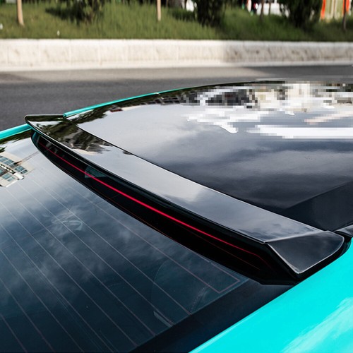For 16-21 Honda Civic ABS Glossy Black Rear Roof Window Visor Spoiler Wing - Picture 13 of 18