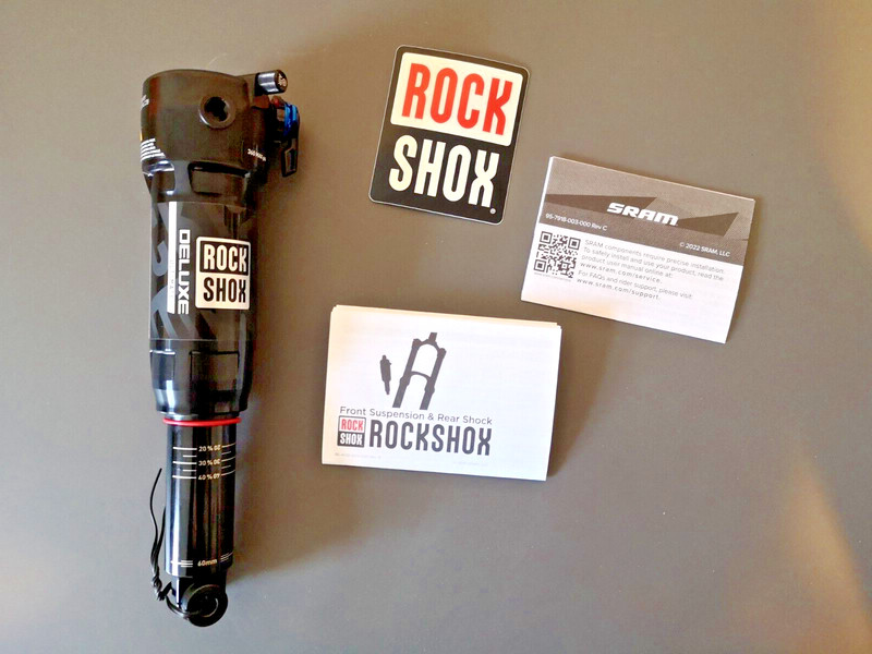 ROCKSHOX DELUXE ULTIMATE RCT DebonAir Rear Shock - 205x60 - BRAND NEW