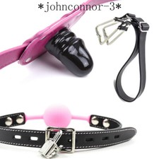 New Adults Game Open Mouth Gag Hook O-Ring Silicone Ball Plug Lockable Bondage