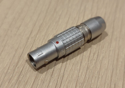 Lemo - FGG.0B.306.CLAD52 - Rundstecker, 6 Kontakte, Kabelhalterung, Stecker