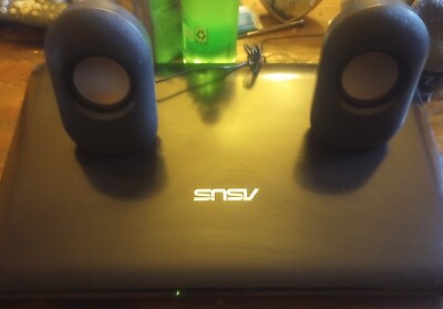 Asus laptop Intel(R) Core(TM) i3 CPU M370 @ 2.40GHz 2.40 GHz WORKS!  LT DAMAGE!