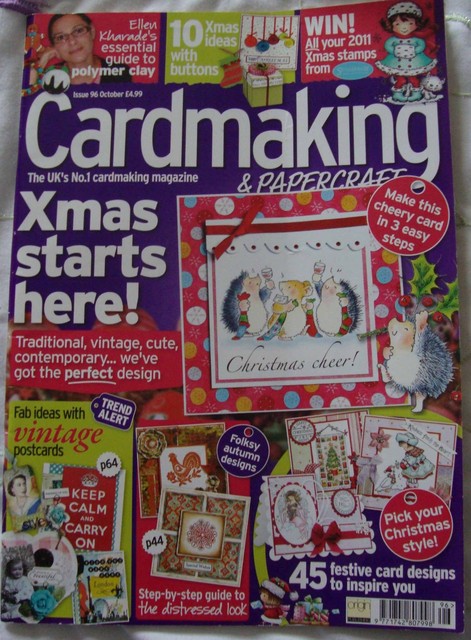 Magazine cardmaking papercraft (monthly) (9771742807998)