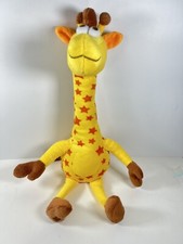 Toys R Us Geoffrey The Giraffe Plush Yellow Stuffed Animal Orange Stars Toy 17  
