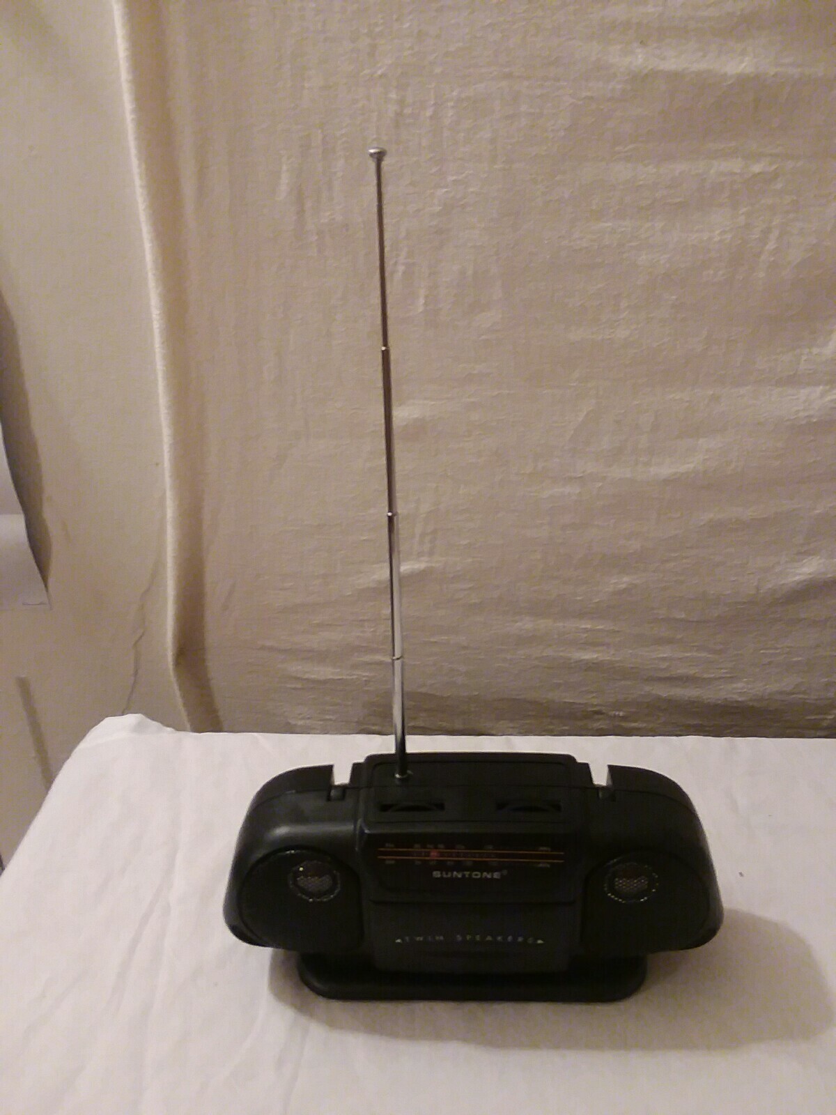 SUNTONE MODEL ELEC2500~PORTABLE BABY MINI BOOM BOX~AM/FM RADIO~BLACK | eBay