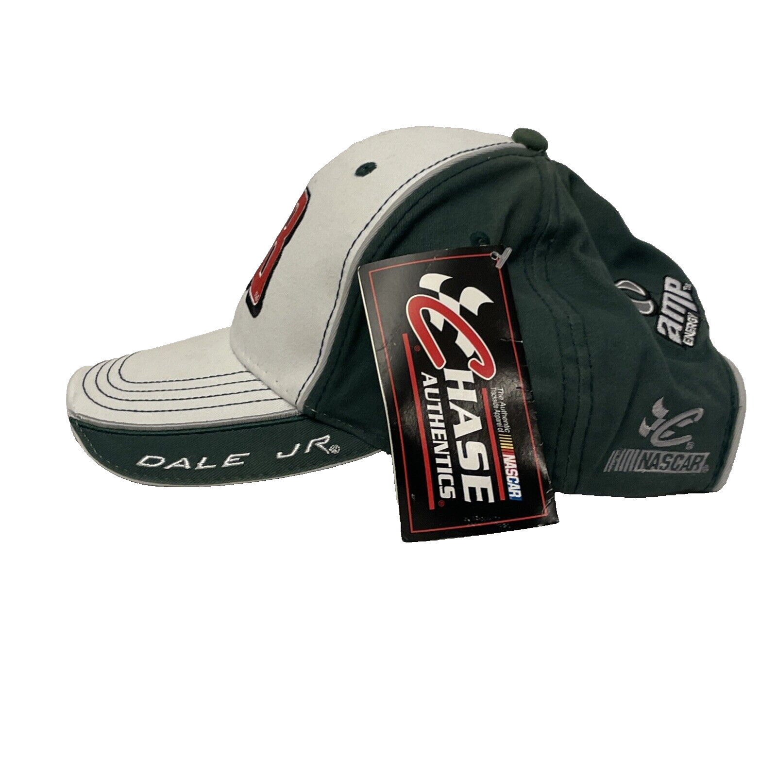 Dale Jr 88 Amp Energy Hat Baseball Cap Adjustable GREEN WHITE Adult Embroidered eBay