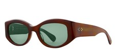 Garrett Leight RETRO BIGGIE SUN Brown/Veridian VINBRT/VRD Sunglasses