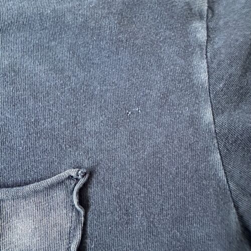 Cotton Citizen Pocket Henley Mens Medium Long Sleeve Shirt Blue Supima Cotton - Picture 3 of 9