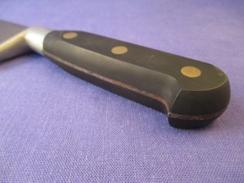 2 Lions Coltello da chef professionale Sabatier acciaio al carbonio 12 pollici #2 - Foto 11 di 12