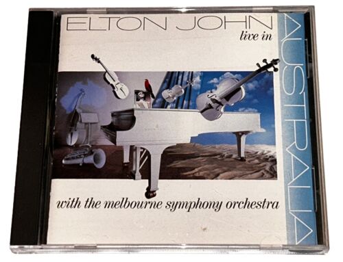 Elton John Live In Australia Rock Music Album Cd 4J55