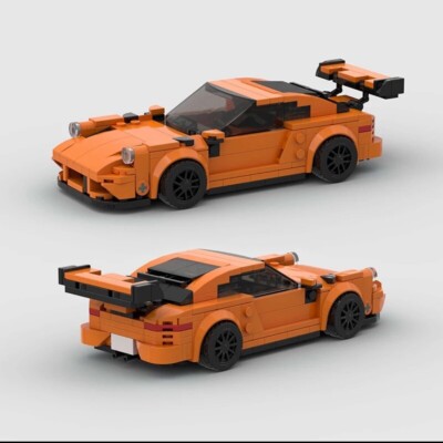Competitor Lego Mattel MiniBrick Porsche 911 GT3 High Quality