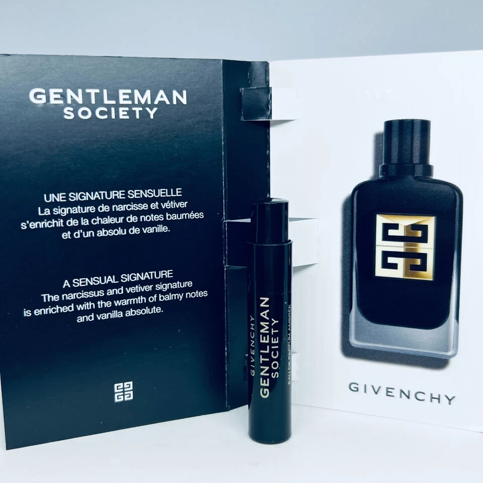 Givenchy Man Cologne Collection Sample Spray Vials 6pc Set