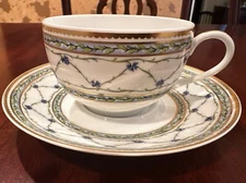 Raynaud Limoges L’Allee Du Roy Cup and Saucer