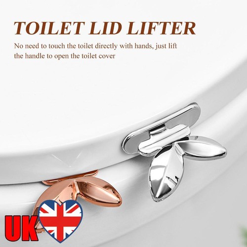 2pcs Cabinet Knobs Non-dirty Hands Mini Toilets Lid Handles Bathroom Accessories | eBay UK