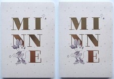 Two x Minnie Mouse A5 Notebook-Disney - New & Unused