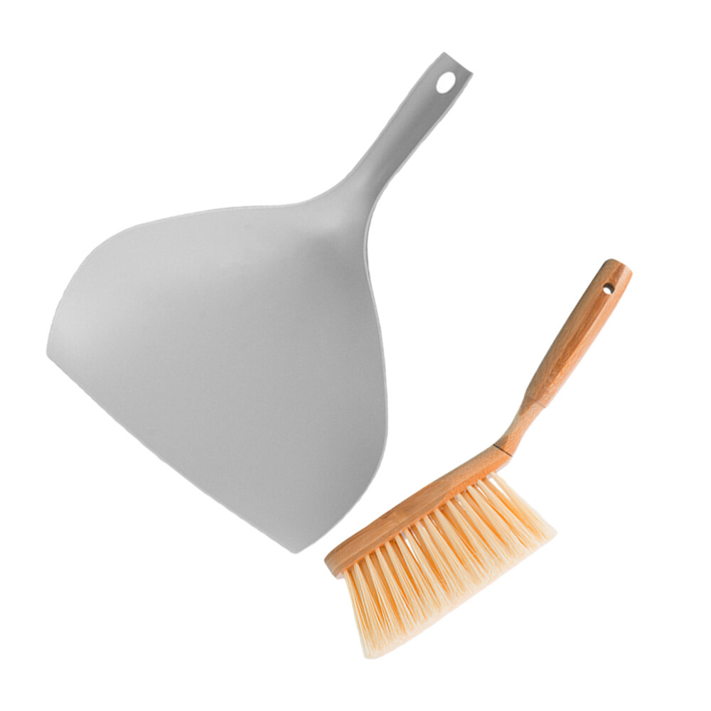 Dustpan and Brush Set Mini Desktop Cleaning Kit Child Office