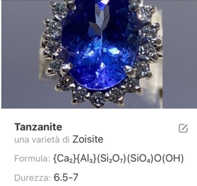 Bague Cocktail En Argent Avec Tanzanite Naturelle (18 CTW) Et Diamants (25 CTW) - Toutes Tailles, Style Déclaration
