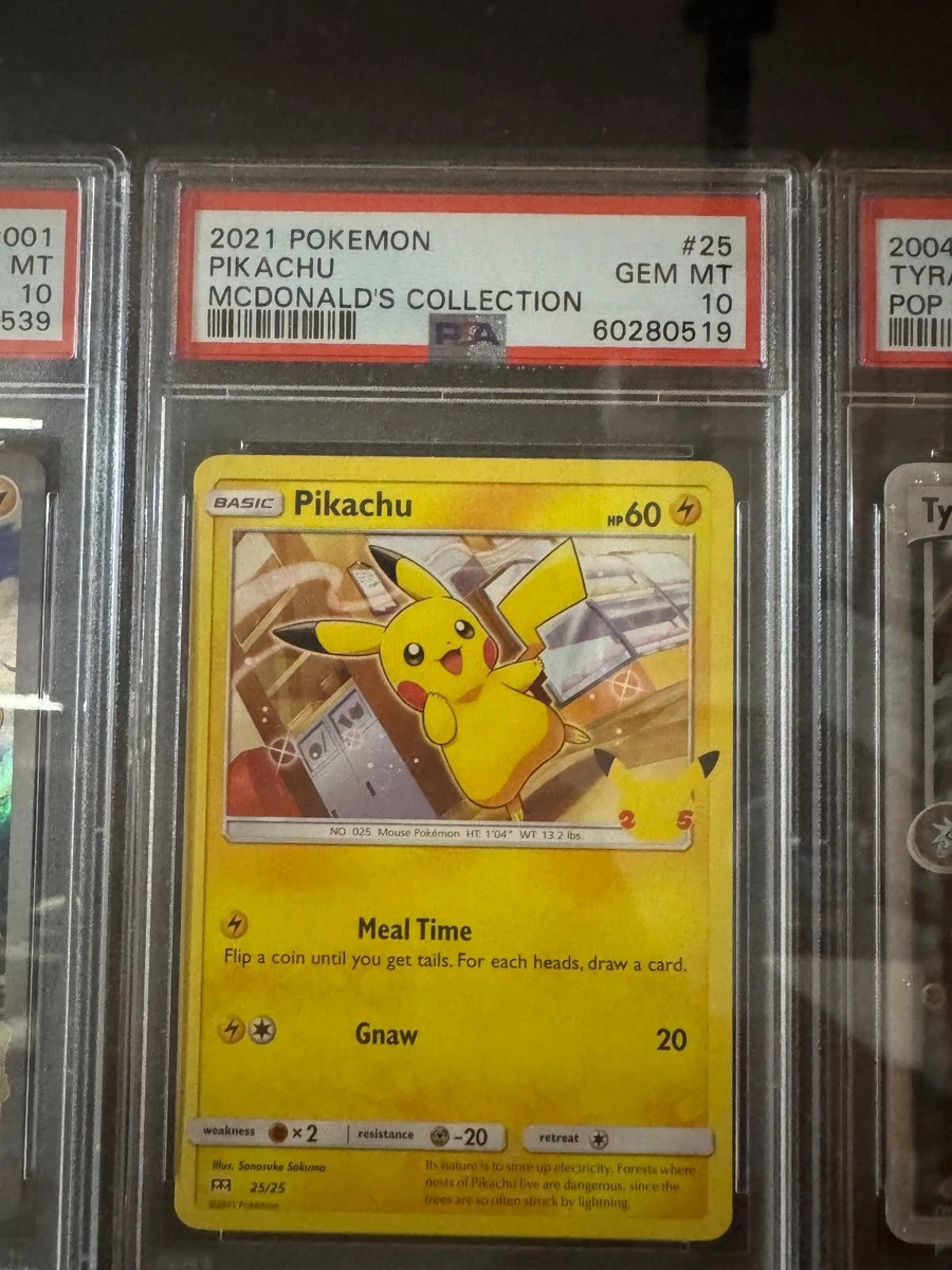 Pikachu Pokémon TCG Professional Sports Authenticator (PSA) Grade