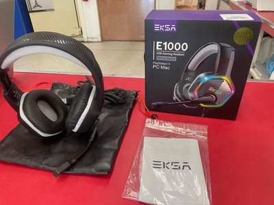 EKSA E1000 USB Gaming Headset 7.1 Surround Sound for PS4, PC, Mac