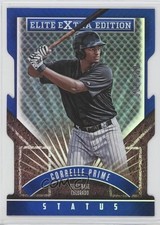 2015 Panini Elite Extra Edition Status Blue Die-Cut /100 Correlle Prime #158 0f8