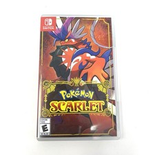 Pok mon Scarlet Nintendo Switch Authentic Replacement Case Only NO GAME