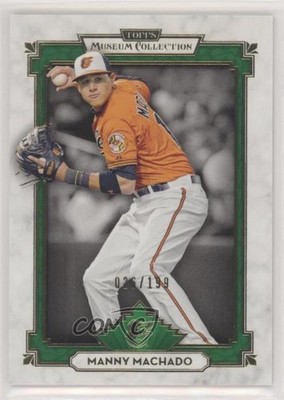 2014 Topps Museum Collection Green 26/199 Manny Machado #48 0t4