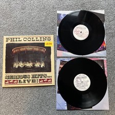 Phil Collins - Serious Hits Live 2 x LP Vinyl Record PCLP1 Virgin 1990