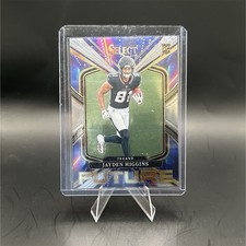 2025 Panini Select Future Rookie Card Insert Jayden Higgins Texans #515