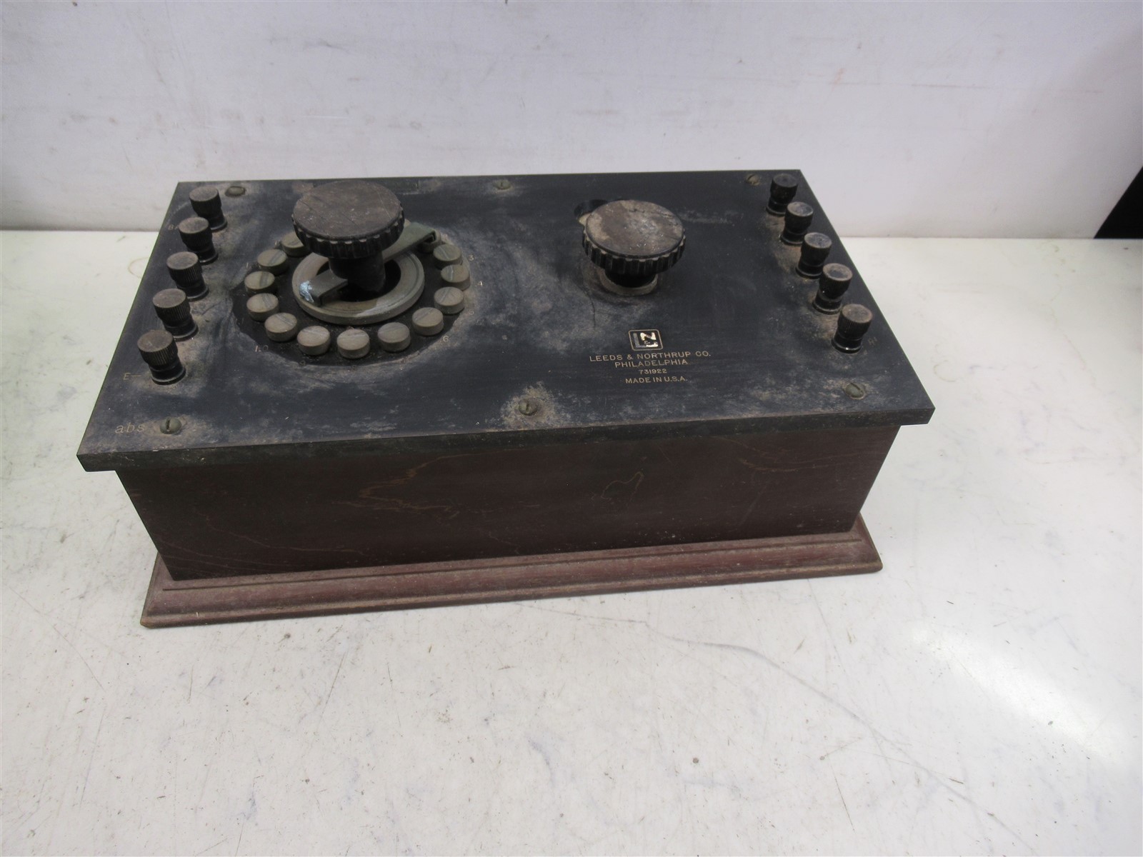 Vintage Leeds & Northrup Student Potentiometer - Antique Physics Lab Instrument