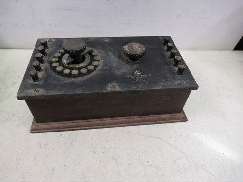 Vintage Leeds & Northrup Student Potentiometer - Antique Physics Lab Instrument