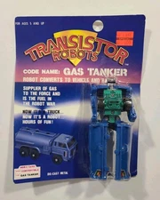 Transistor Robots GAS TANKER 1985 Four Star Die Cast