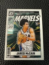 Panini 2024-25 Donruss Optic Net Marvels Jared McCain Rookie #23 76ers