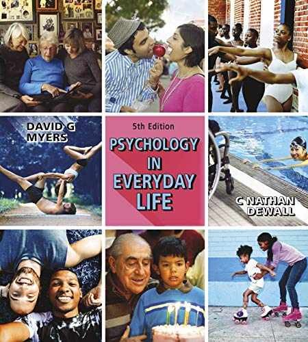 Psychology in Everyday Life - Paperback, by Myers David G.; - Acceptable n