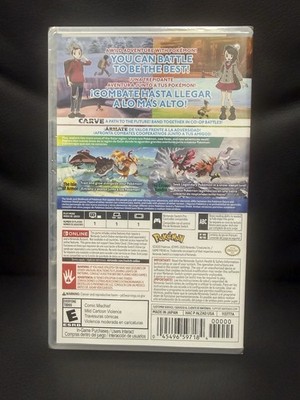 Pokemon Sword + Pokemon Sword Expansion Pass IN CASE Nintendo