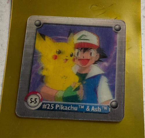 Pokémon #025 Pikachu a 1998 Pokemon Flipz Artbox Sticker | Aukro