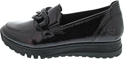 Rieker Damen Slipper rot
