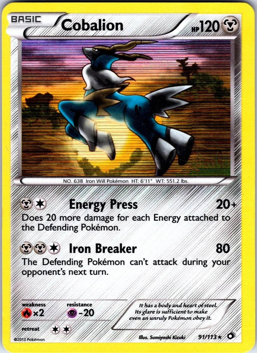 cobalion pokemon card value R 114/184 s8b VMAX Climax Japanese Colorless Artist Cobalion (Mega Rising #169/331, 3-Diamonds)